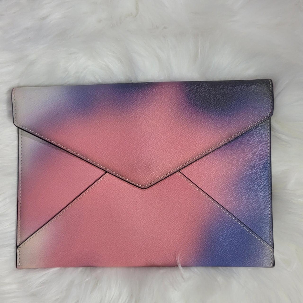 Rebecca Minkoff Pink and Purple Clutch